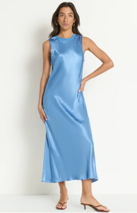 Dulce Dress in Harbor Blue