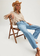 Load image into Gallery viewer, Bailey Stripe Shirt in Neutral Combo
