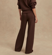 Load image into Gallery viewer, The Wide Leg Pant 30&quot; in Coffee Bean Marl
