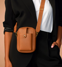 Load image into Gallery viewer, Maya Vegan Leather Crossbody
