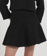 Load image into Gallery viewer, Novelty Tweed Mini SKirt

