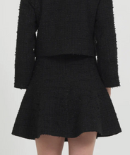 Load image into Gallery viewer, Novelty Tweed Mini SKirt

