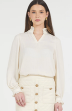 Load image into Gallery viewer, Split V Neck Blouse
