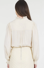 Load image into Gallery viewer, Split V Neck Blouse
