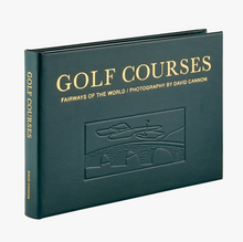 Load image into Gallery viewer, Golf Courses Leather Bound Book
