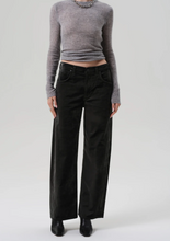 Load image into Gallery viewer, Ayla Baggy Velvet in Olive Leaf
