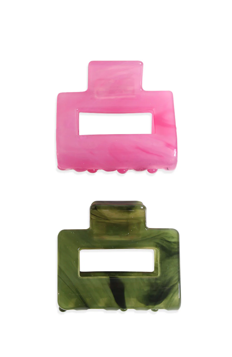 Hedge Rose - 2 Pack Claw Clips