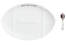 Load image into Gallery viewer, Football Platter Set
