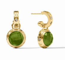 Load image into Gallery viewer, Rainbow Hoop &amp; Charm Earring
