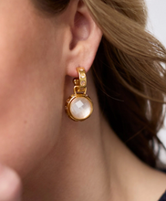 Load image into Gallery viewer, Rainbow Hoop &amp; Charm Earring
