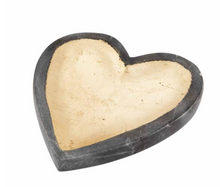 Load image into Gallery viewer, Marble and Gold Foil Heart Tray
