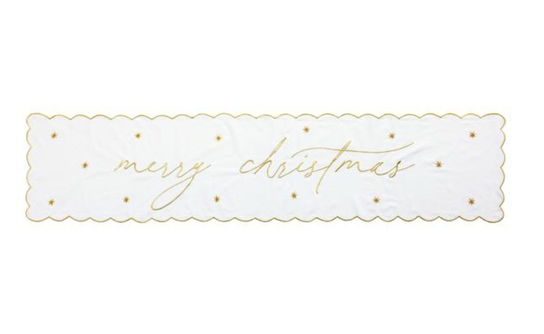 Merry Christmas Table Runner