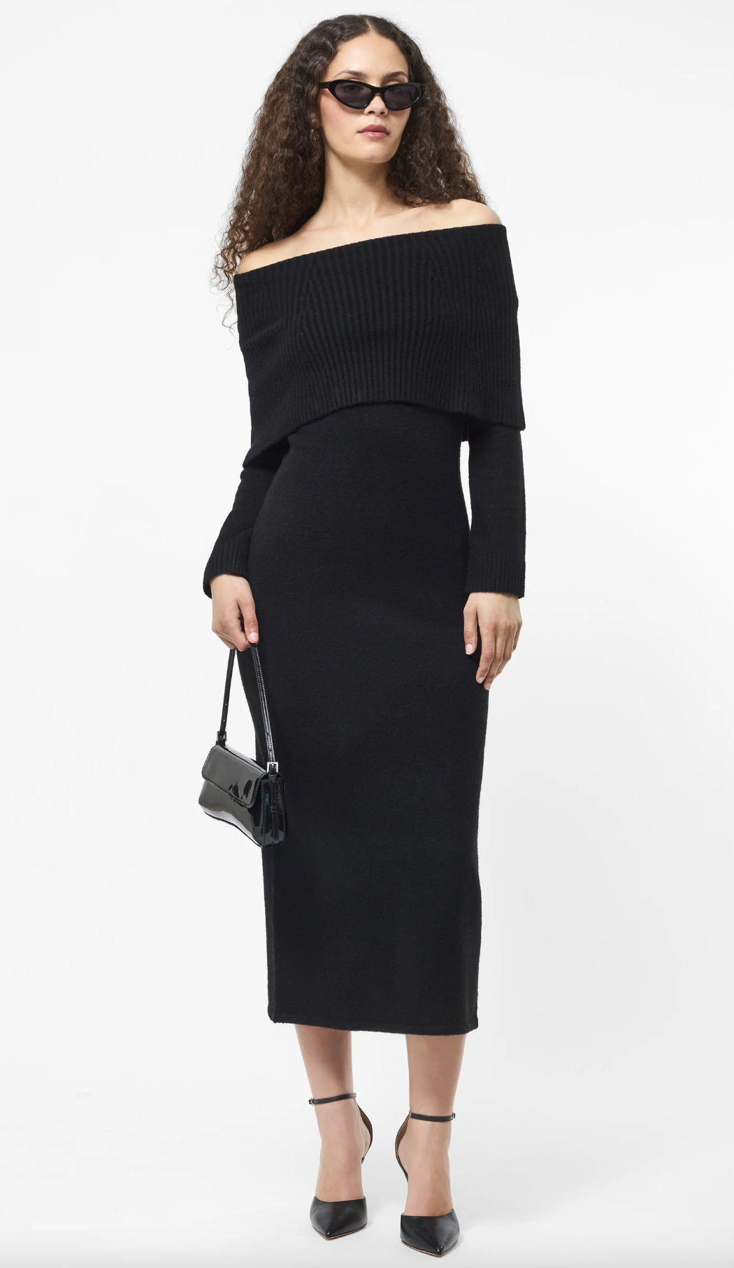 Emilia Knit Off Shoulder Dress