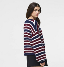 Load image into Gallery viewer, Chunky Alpaca Striped Sweater
