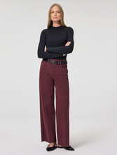 Load image into Gallery viewer, Anessa 31&quot; Raw Hem in Oxblood

