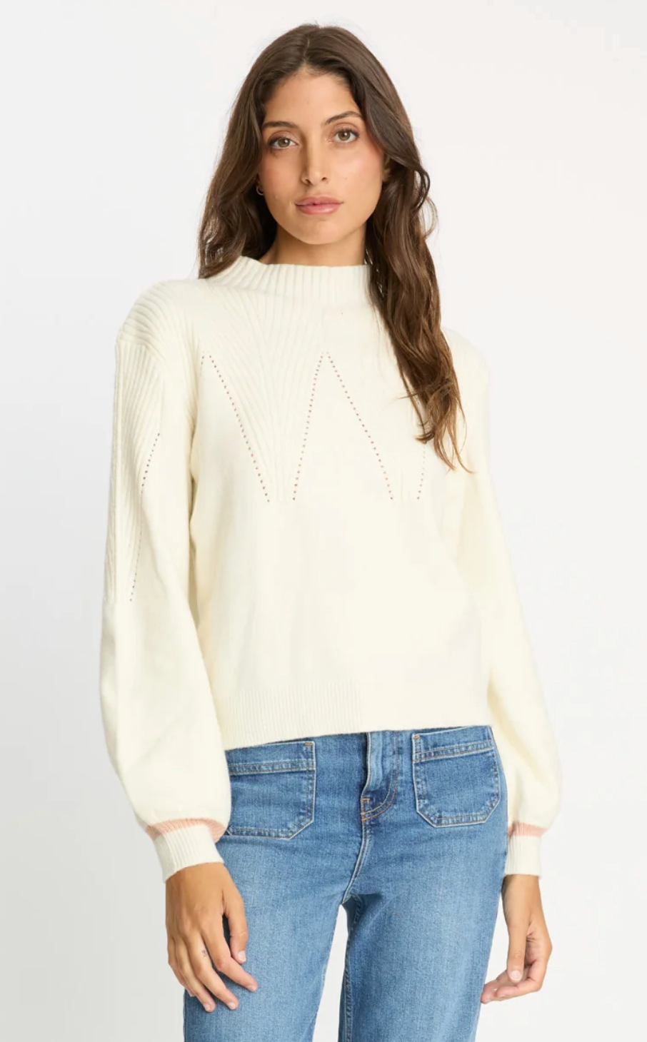 Eline Sweater in Antique White