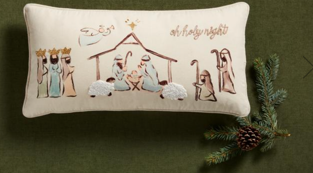 Nativity Pillow
