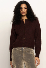 Load image into Gallery viewer, Boucle Cardi in Dark Crimson
