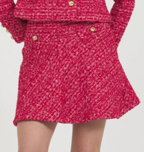 Load image into Gallery viewer, Fit &amp; Flare Mini Skirt in Pink
