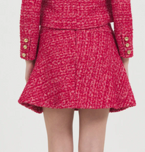 Load image into Gallery viewer, Fit &amp; Flare Mini Skirt in Pink
