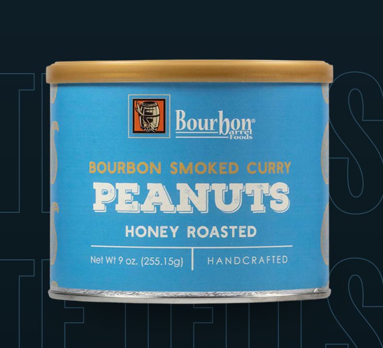 Bourbon Smoked Curry Peanuts