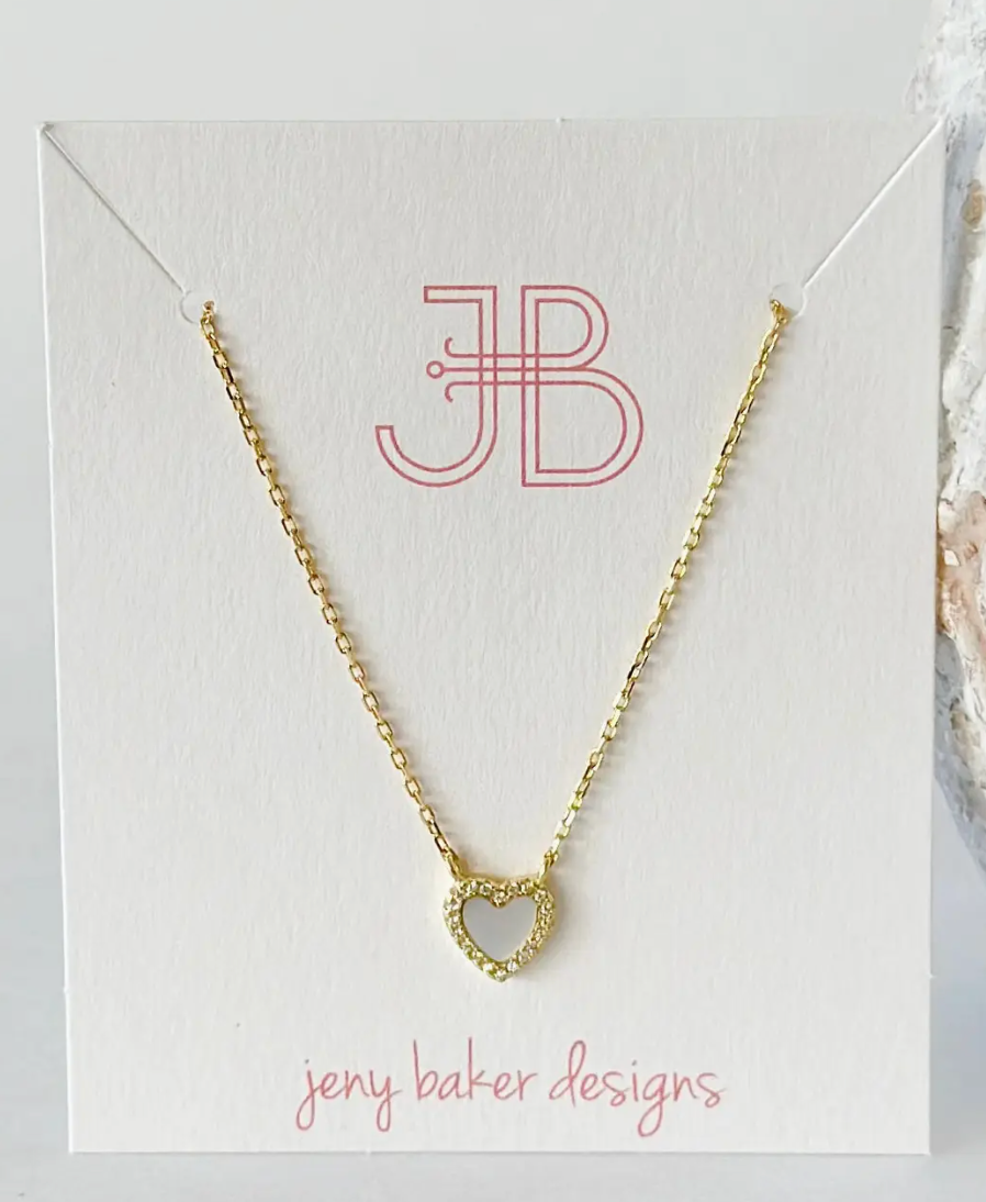 Sherbert Heart Necklace