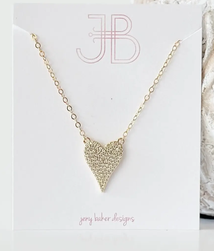 Broadway Heart Necklace