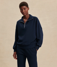 Load image into Gallery viewer, Hawley Half Zip in Navy

