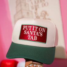 Load image into Gallery viewer, Put It On Santas Tab Trucker Hat
