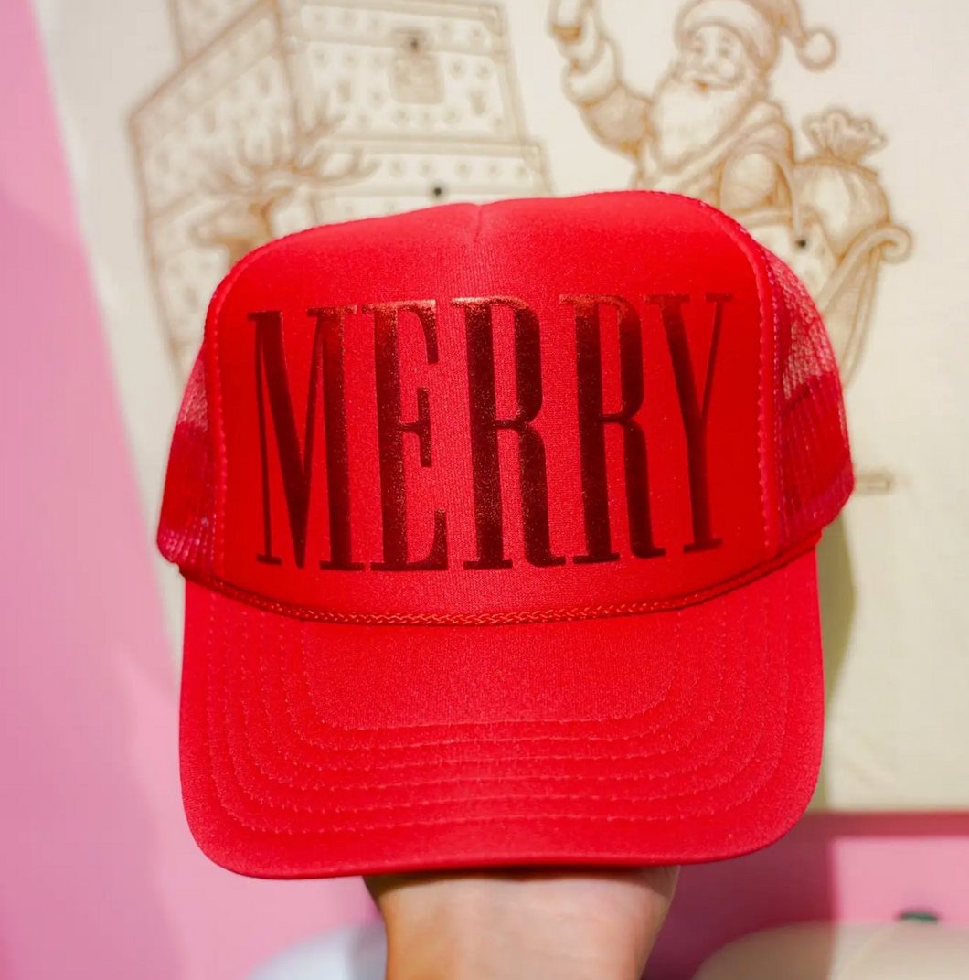 Merry Mood Trucker Hat
