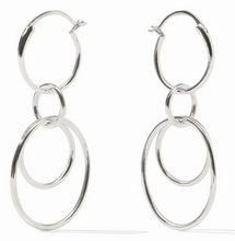 Load image into Gallery viewer, Simone 3in1 Earrings in Silver
