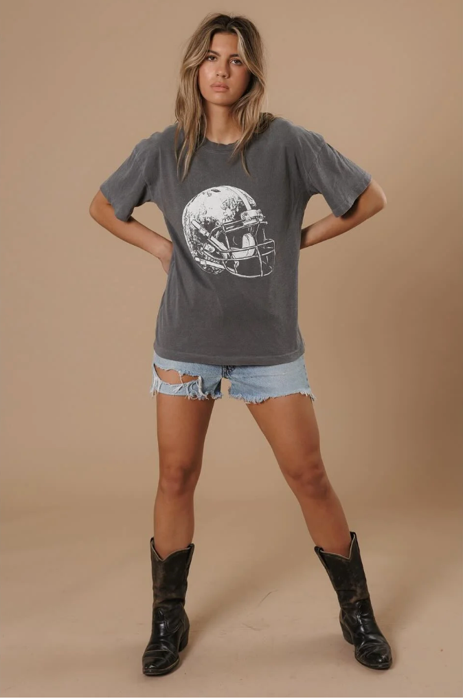 Football Helmet Big Boy Tee