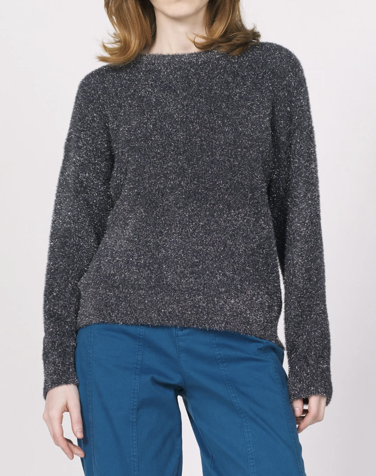 Jaylani Sweater in Silver Nightfall