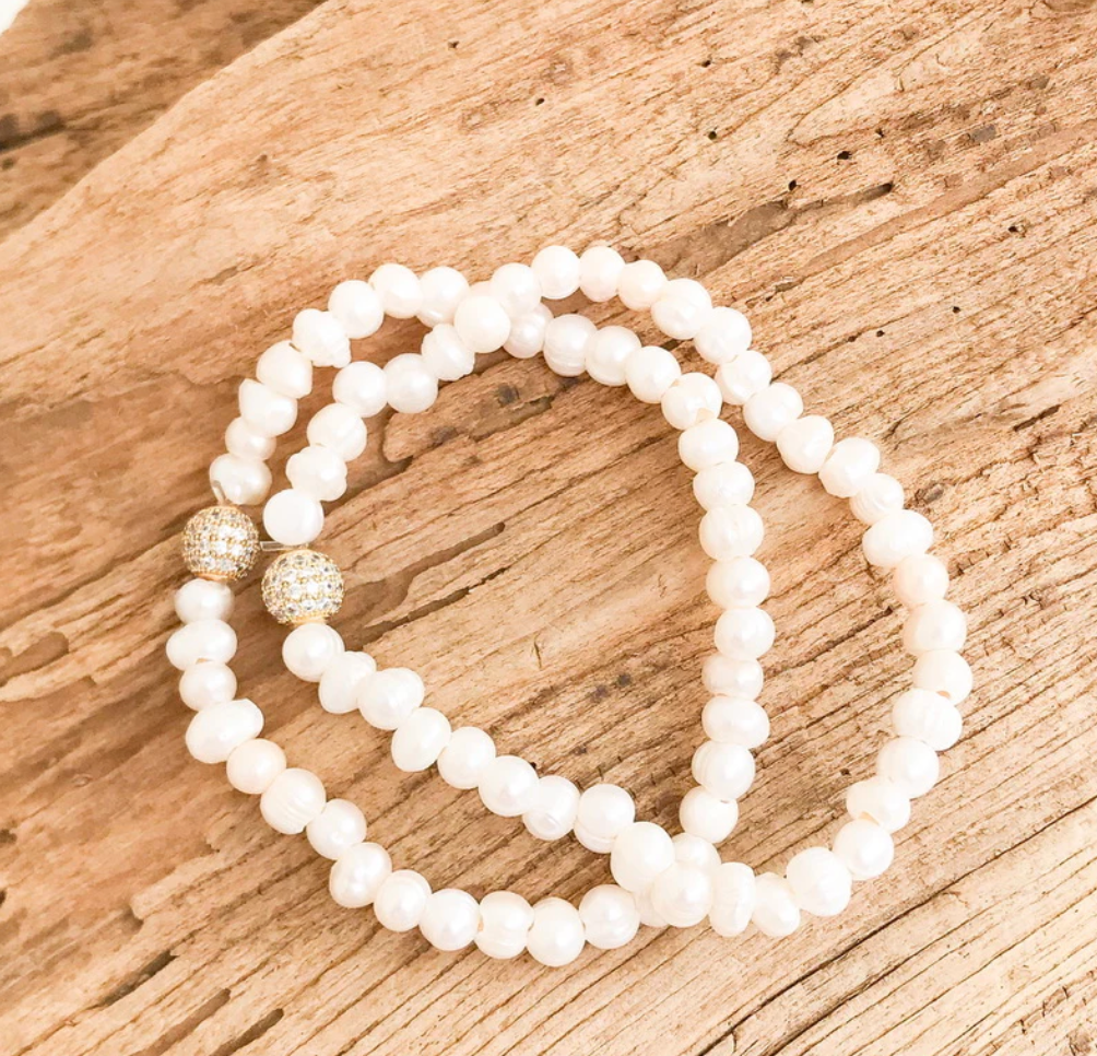 XS Pearl Stretch Bracelet