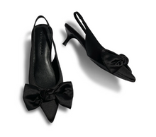 Load image into Gallery viewer, Elise in Black Satin
