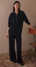 Load image into Gallery viewer, The Extra Wide Leg Pant 29.5&quot; Navy
