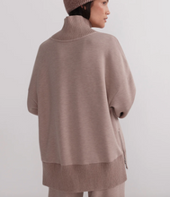 Load image into Gallery viewer, Barker High Neck Sweat - Taupe Marl
