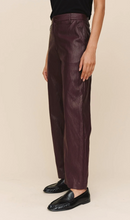 Load image into Gallery viewer, Faux Leather Pant in Crimson Embers
