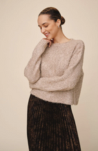 Load image into Gallery viewer, Slouchy Sweater Gold Shimmer
