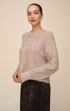 Load image into Gallery viewer, Slouchy Sweater Gold Shimmer
