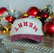 Load image into Gallery viewer, Upside Down Merry Canvas Cap
