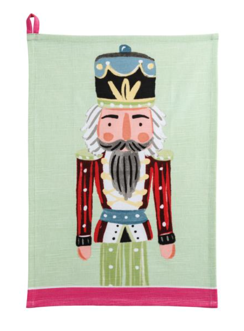 Green Nutcracker Towel