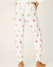 Load image into Gallery viewer, Feline Festive Cat Print Banded Pants
