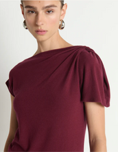 Load image into Gallery viewer, Rosie Knot Top in Port
