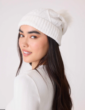 Load image into Gallery viewer, Chenille Cable Knit Beanie
