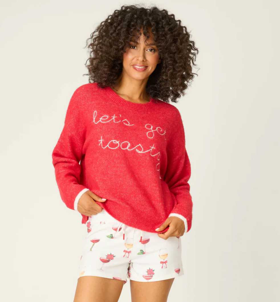 Lets Get Toasty Snuggle Sweater