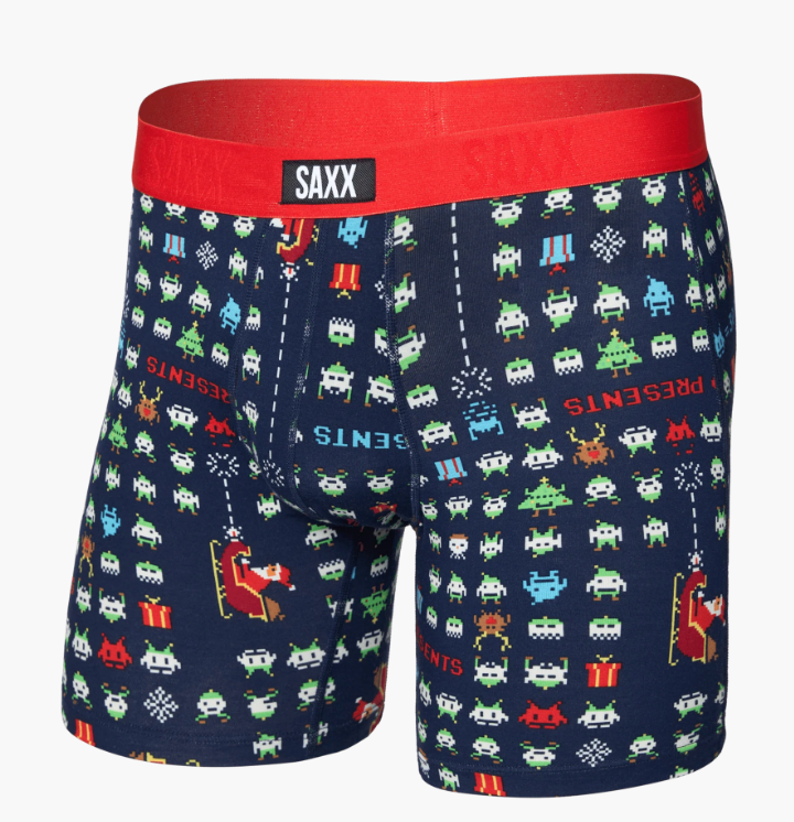 Vibe Xtra Soft Comfort Boxer Sleigh Invaders