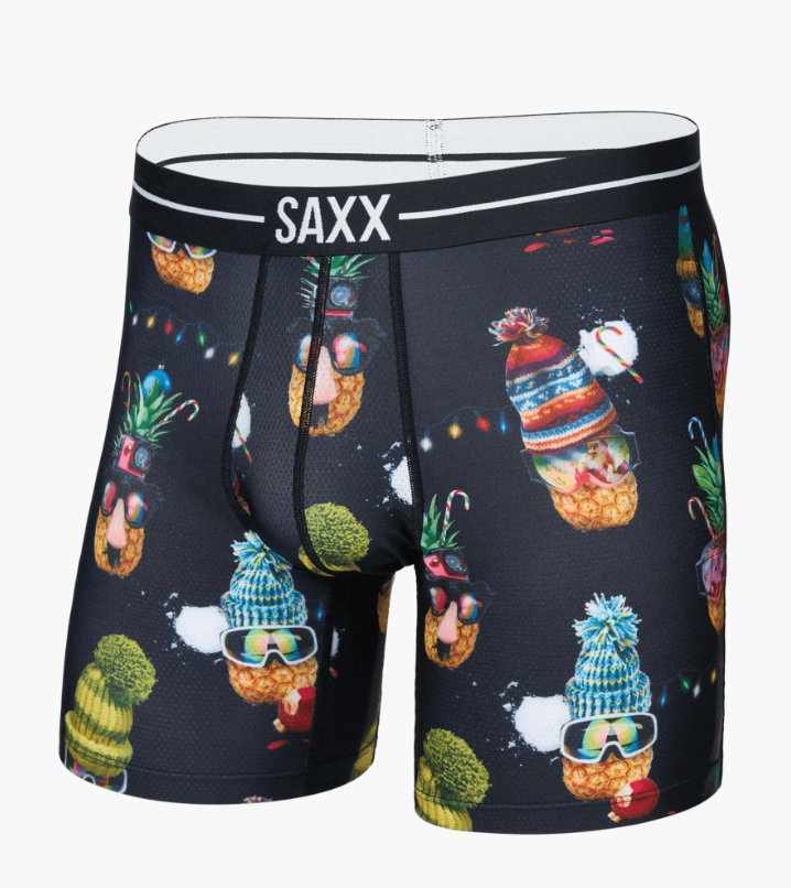 Volt Breathable Mesh Boxer Deck the Pineapples