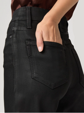Load image into Gallery viewer, Anessa Wide Leg Jean - Black Luxe Coating
