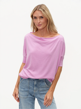 Load image into Gallery viewer, Short Sleeve Anywhere Top in Violet
